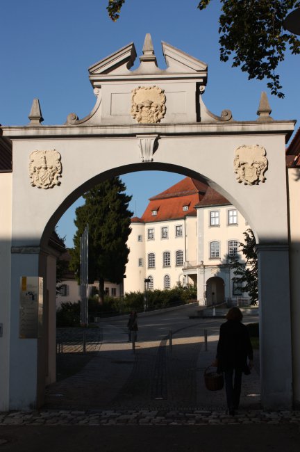 Laupheim Schlossportal (heutige Ansicht)