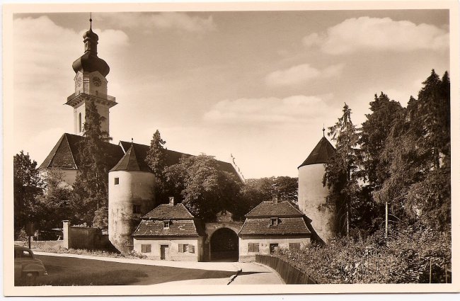 St. Peter und Paul Kirche (Vorderseite der Ansichtskarte)