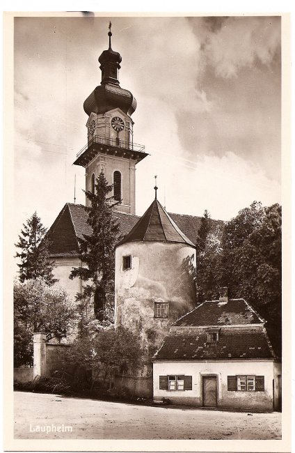 Laupheim (Vorderseite der Ansichtskarte)