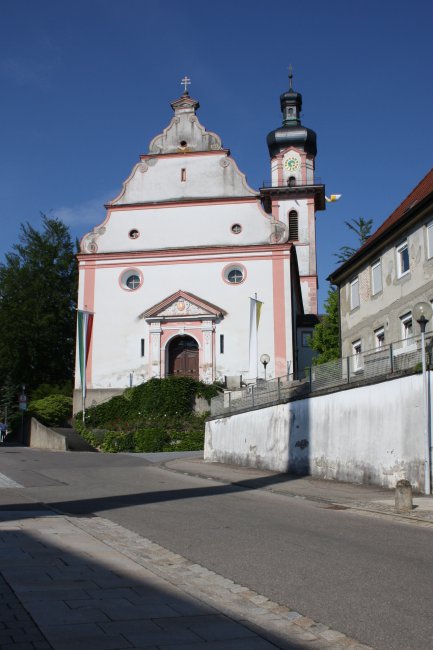 Laupheim  Stadtkirche (heutige Ansicht)