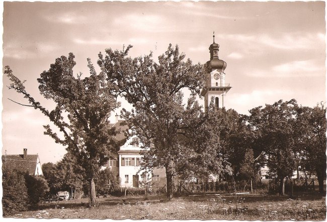 St. Peter und Paul Kirche (Vorderseite der Ansichtskarte)