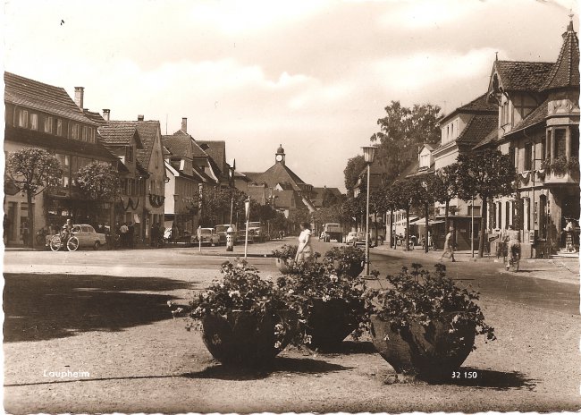 Laupheim (Vorderseite der Ansichtskarte)