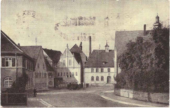 Oberer Marktplatz (Vorderseite der Ansichtskarte)