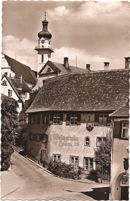 Oberer Marktplatz (Vorderseite der Ansichtskarte)