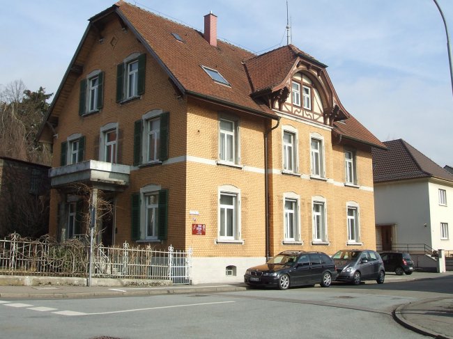 Wohnhaus in der Gartenstraße (heutige Ansicht)