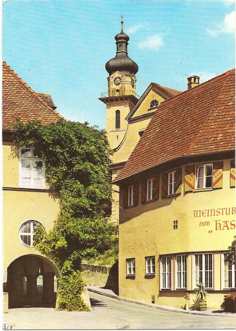 Oberer Marktplatz (Vorderseite der Ansichtskarte)