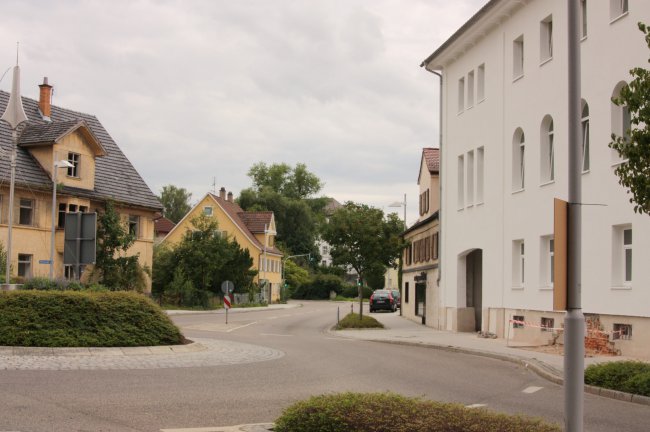 Laupheim, Biberacher Straße (heutige Ansicht)