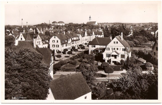 Laupheim (Vorderseite der Ansichtskarte)