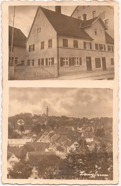 Haus Eble (Vorderseite der Ansichtskarte)