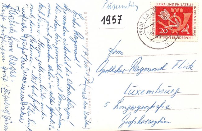 Kronen-Apotheke (Rückseite der Ansichtskarte)