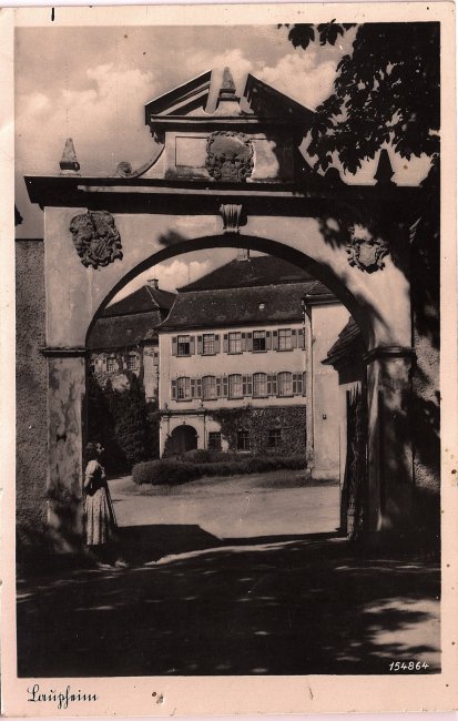 Laupheim (Vorderseite der Ansichtskarte)