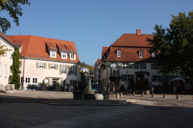 Laupheim, Oberer Marktplatz (heutige Ansicht)