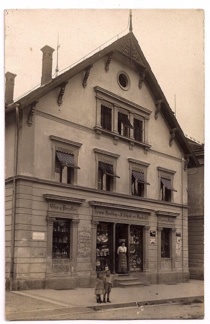 Haus Barabeisch (Vorderseite der Ansichtskarte)