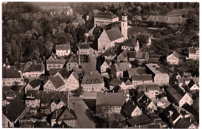 Laupheim / Württbg. (Vorderseite der Ansichtskarte)