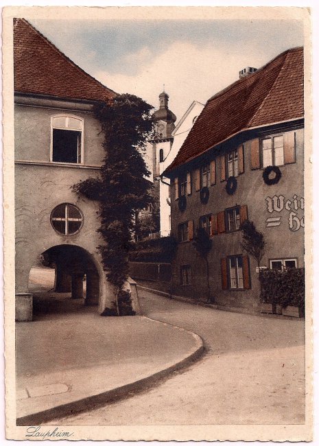 Oberer Marktplatz (Vorderseite der Ansichtskarte)