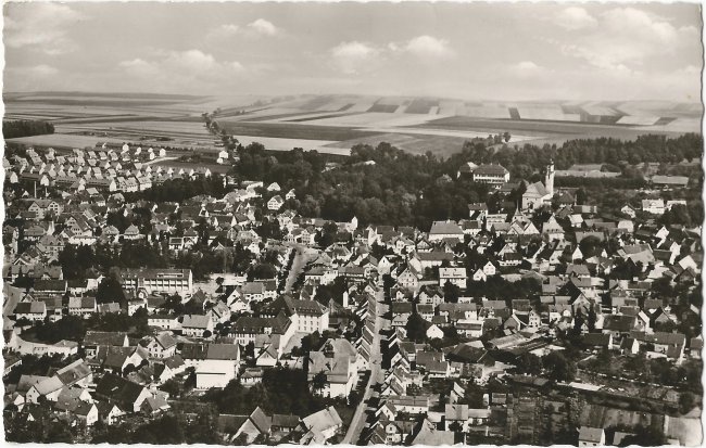 Laupheim / Württ. (Vorderseite der Ansichtskarte)