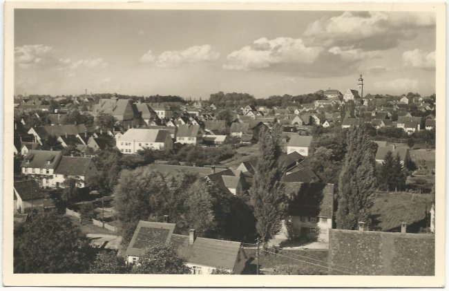 Laupheim (Vorderseite der Ansichtskarte)