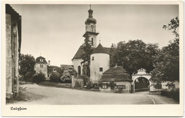 Laupheim (Vorderseite der Ansichtskarte)