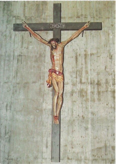 Laupheim Kreuz (1611) (Vorderseite der Ansichtskarte)