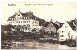 Laupheim Kgl. Oberamt und Oberamtsgericht