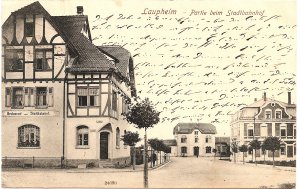 Laupheim - Partie beim Stadtbahnhof Laupheim - Partie beim Stadtbahnhof