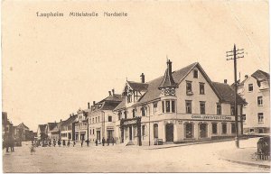 Laupheim, Mittelstraße, Nordseite Laupheim, Mittelstraße, Nordseite