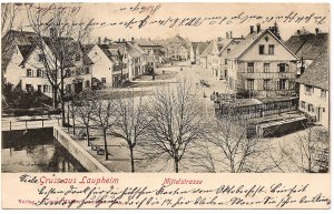 Gruss aus Laupheim, Mittelstraße