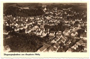 Flugzeugaufnahme von Laupheim / Wttbg.