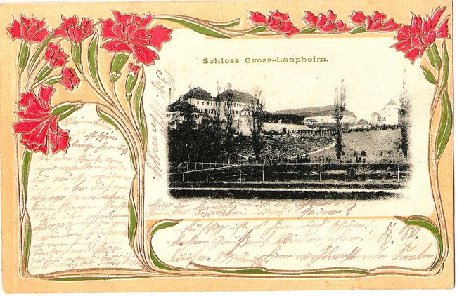 Schloss Gross-Laupheim – Vorderseite