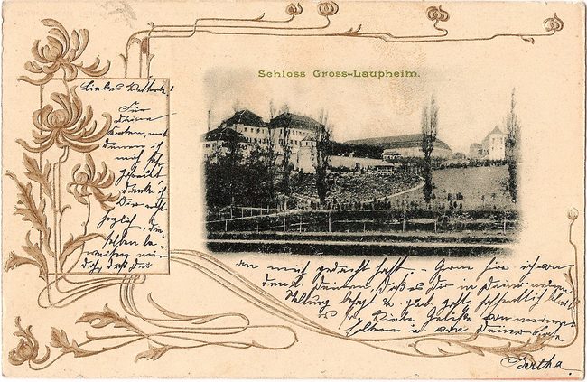 Schloss Groß-Laupheim – Vorderseite