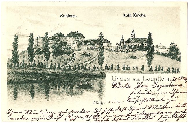 Gruß aus Laupheim – Vorderseite