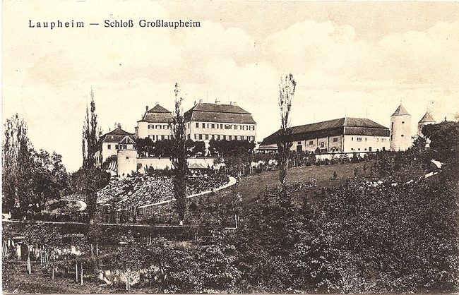 Schloss Großlaupheim – Vorderseite