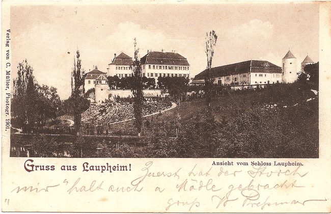 Gruß aus Laupheim – Vorderseite