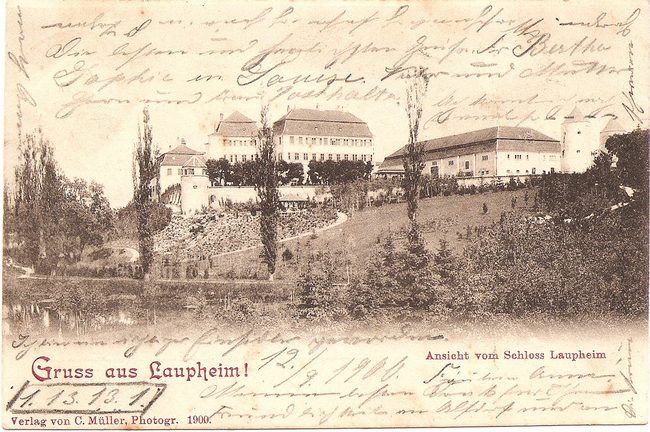 Gruß aus Laupheim – Vorderseite