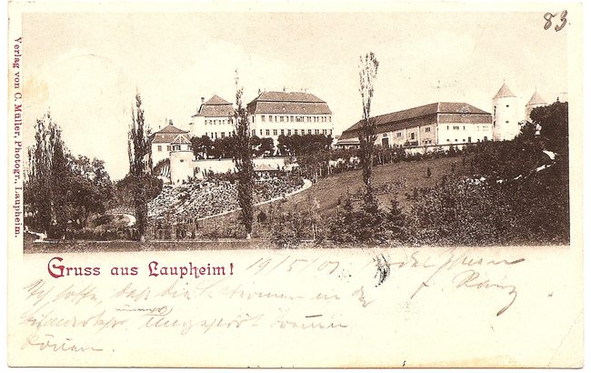 Gruß aus Laupheim – Vorderseite