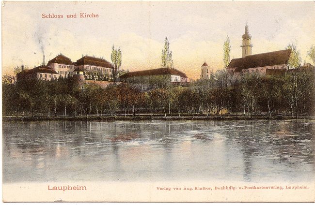 Schloss Großlaupheim – Vorderseite