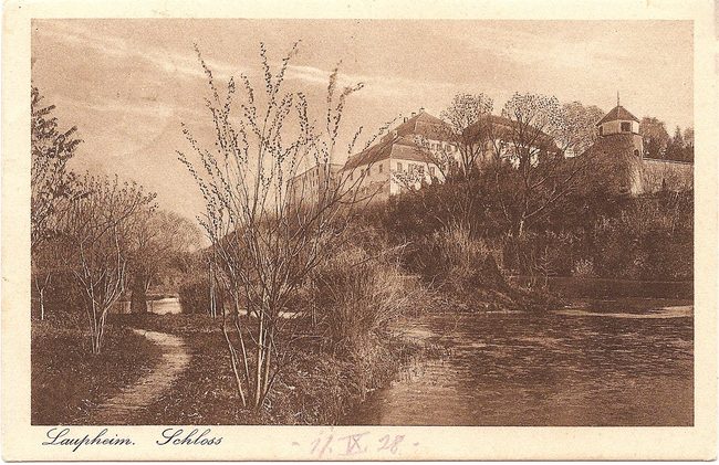 Schloss Großlaupheim – Vorderseite