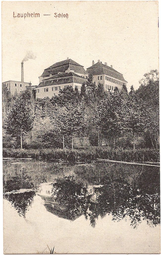 Schloss Großlaupheim – Vorderseite