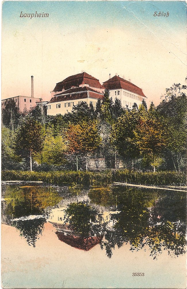 Schloss Großlaupheim – Vorderseite