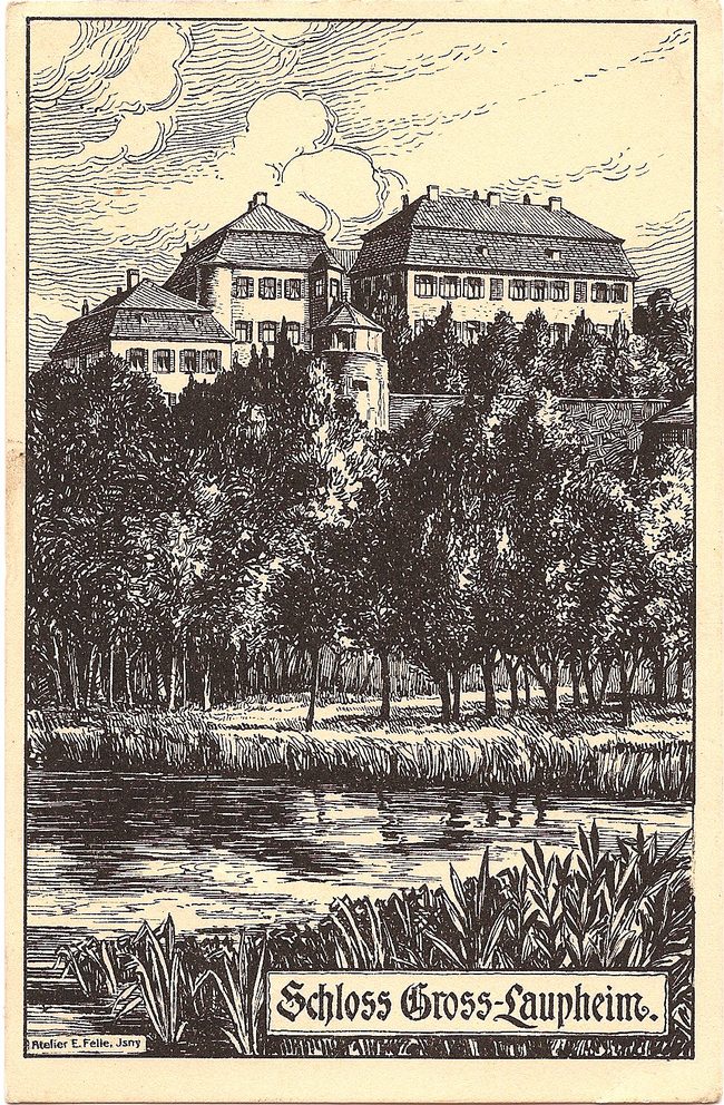 Schloss Großlaupheim – Vorderseite