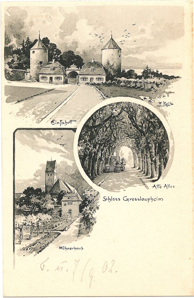 Schloss Grosslaupheim – Vorderseite