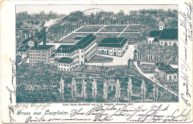 Gruß aus Laupheim – Vorderseite