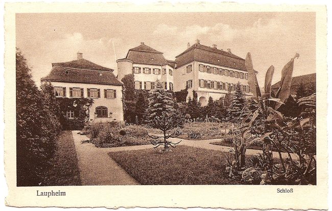 Laupheim Schloß – Vorderseite
