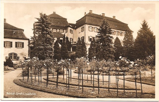 Schloß Groß-Laupheim – Vorderseite