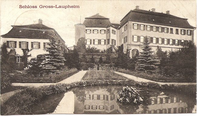 Schloss Gross-Laupheim – Vorderseite