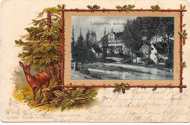 Laupheim, Schloss – Vorderseite