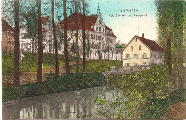 Laupheim Kgl. Oberamt und Amtsgericht – Vorderseite