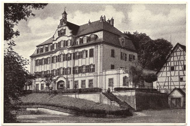 Schloss Kleinlaupheim – Vorderseite