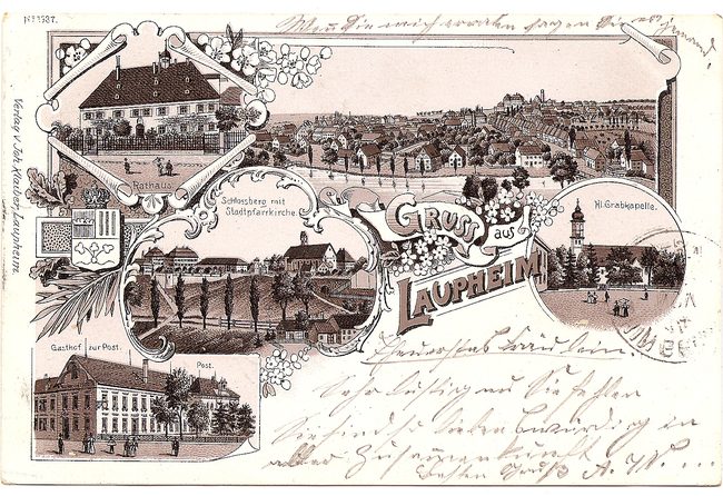 Gruß aus Laupheim – Vorderseite