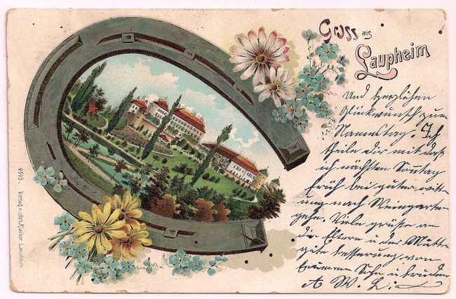 Gruß aus Laupheim – Vorderseite